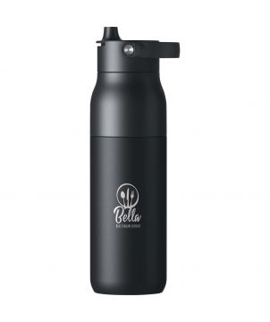 Bouteille isotherme personnalisée inox 1 L LARQ Swig Top