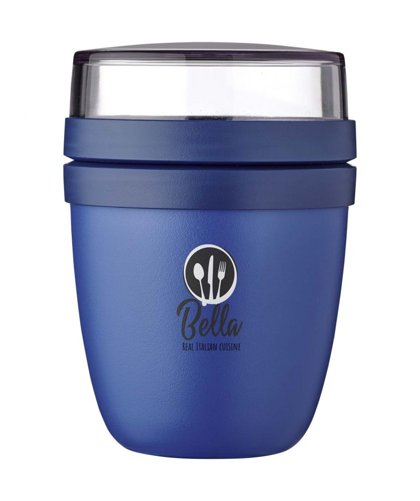 Lunch box Mini 300+120 ml personnalisée Mepal Ellipse Vaisselle publicitaire