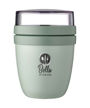 Lunch box Mini 300+120 ml personnalisée Mepal Ellipse Vaisselle publicitaire
