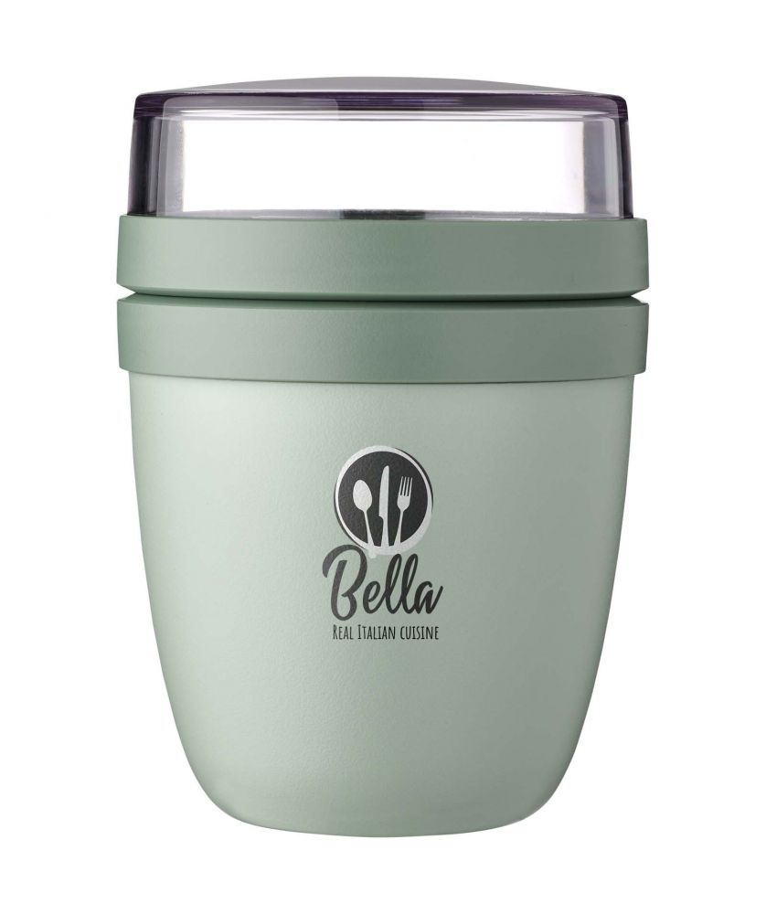 Lunch box Mini 300+120 ml personnalisée Mepal Ellipse Vaisselle publicitaire