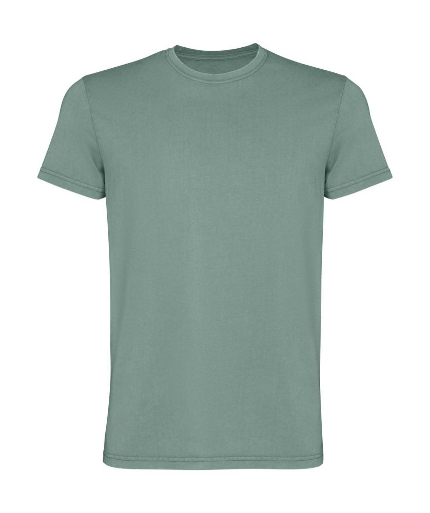 T-shirt homme personnalisé délavé Corgi