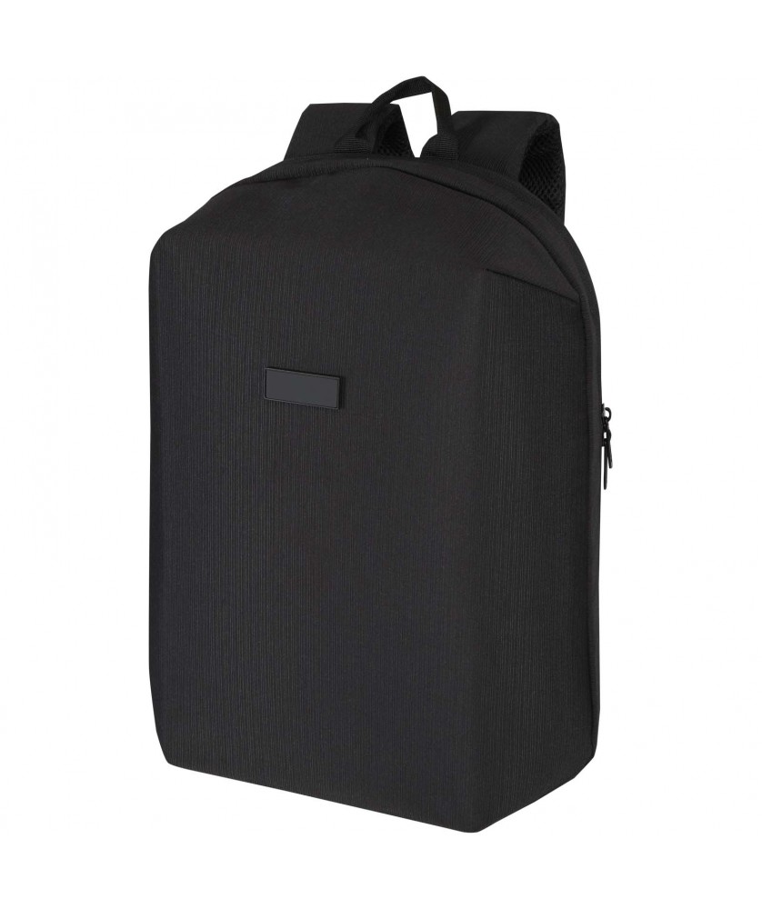 Sacs à dos - Sac à dos antivol pour ordinateur portable 15" Luma de 10 L en matériaux recyclés GRS | PRINTECOM