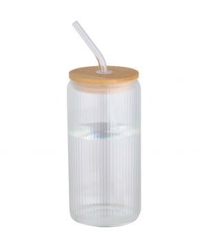 Pot en verre 500 ml avec...