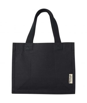 Mini tote bag à soufflet coton recyclé GRS personnalisé 9 L Odessa Sacs Shopping et Tote Bags publicitaire