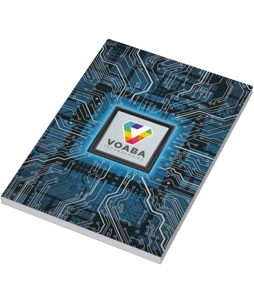 Carnets - Cahier A5 Novella Austen à couverture souple métallisée de 100 feuilles | PRINTECOM