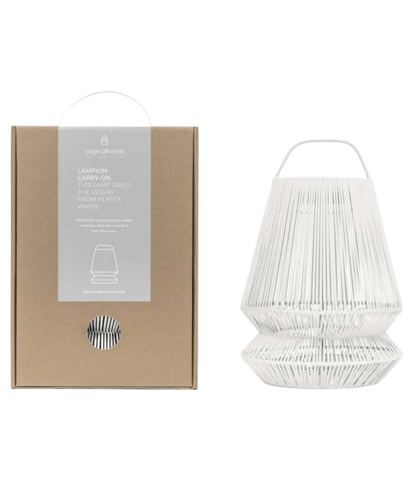Abat-jour portable en plastique recyclé personnalisé Originalhome Lampion Ustensiles de cuisine publicitaire