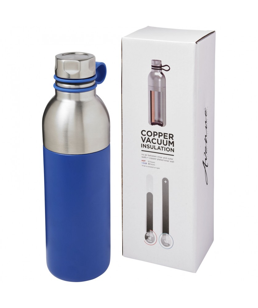 Gourdes de sport - Bouteille de sport 590ml avec isolation par le vide et couche de cuivre Koln | PRINTECOM