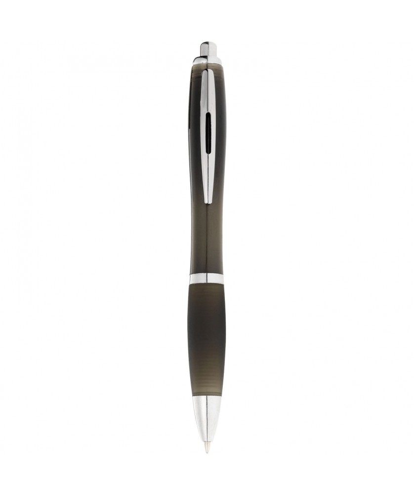 Stylo bille publicitaire Nash grip noir (encre noire) Stylos publicitaire