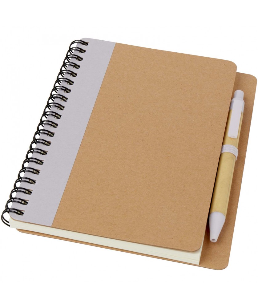 Carnets - Carnet de notes recyclé avec stylo Priestly | PRINTECOM