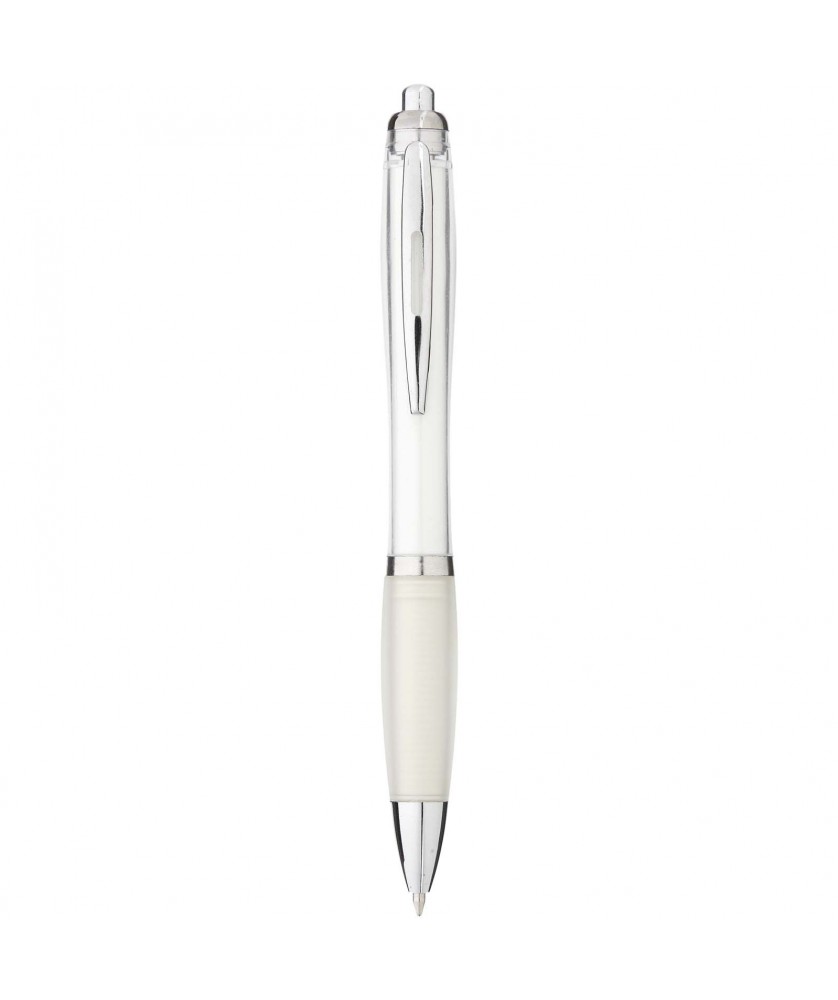 Stylo bille publicitaire Nash design incurvé (encre noire) Stylos publicitaire