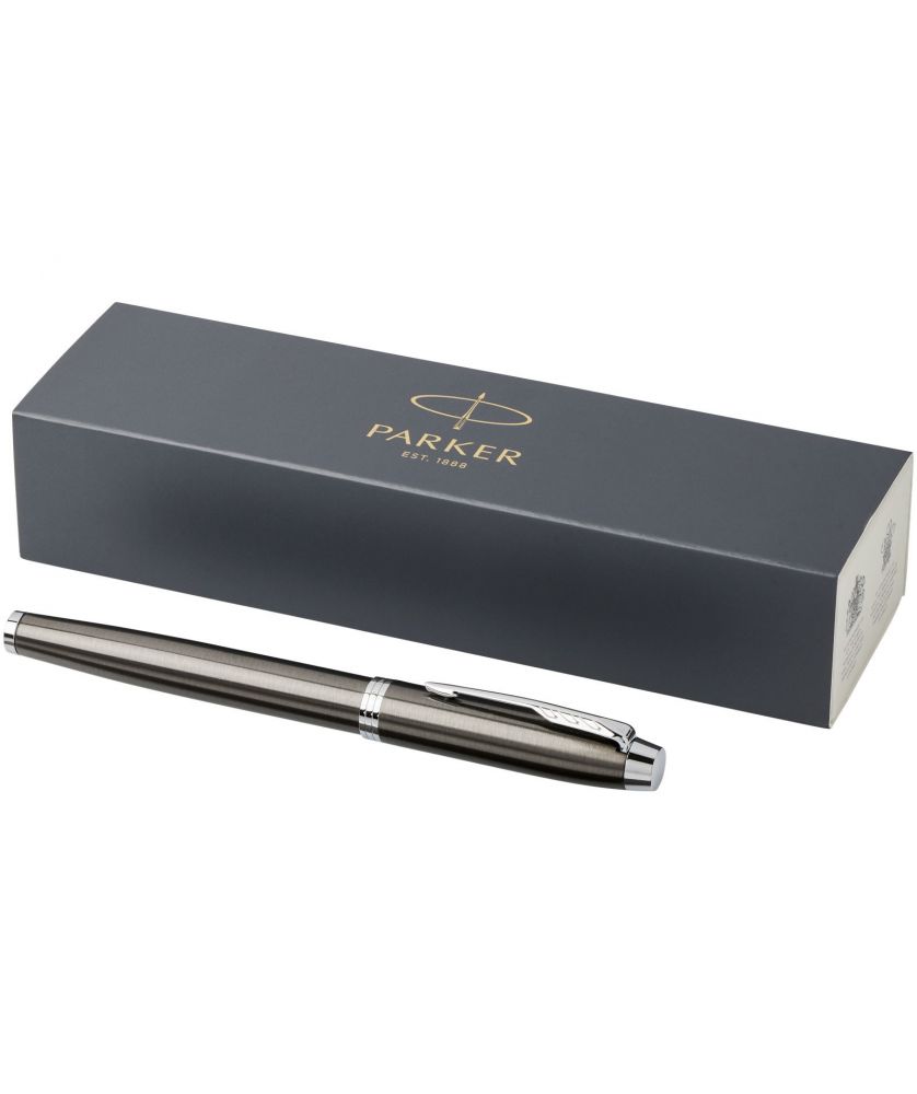 Stylo roller Parker IM personnalisé (encre noire)
