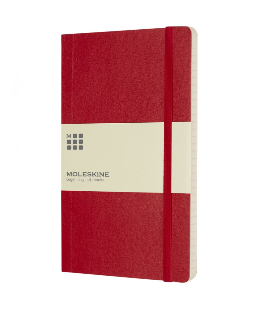 Carnets - Carnet Moleskine Classic L à couverture souple - ligné | PRINTECOM