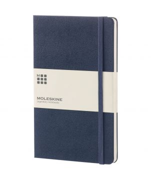 Carnet Moleskine Classic L rigide pages blanches personnalisé Carnets publicitaire