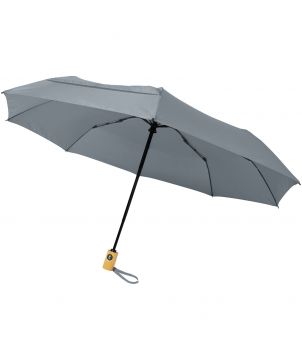 Parapluie pliable personnalisé recyclé RPET Bo 21 pouces Parapluies publicitaire