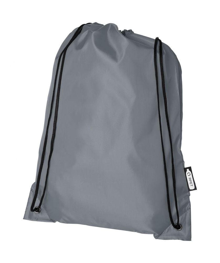 Sac à cordon recyclé RPET personnalisé 5 L Oriole