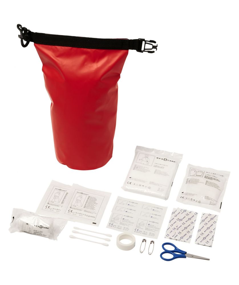 Sac de premiers secours imperméable 30 pièces personnalisé Alexander Kits de Premiers Secours publicitaire