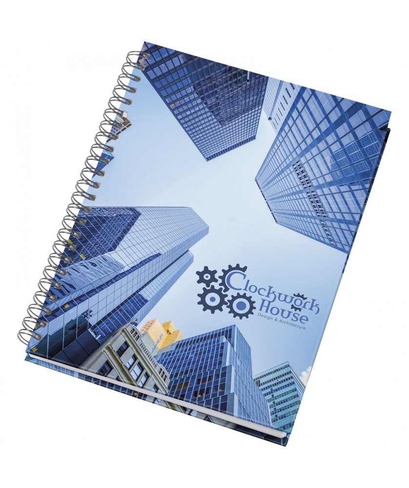 Carnets - Carnet Wire-o A5 avec couverture rigide | PRINTECOM