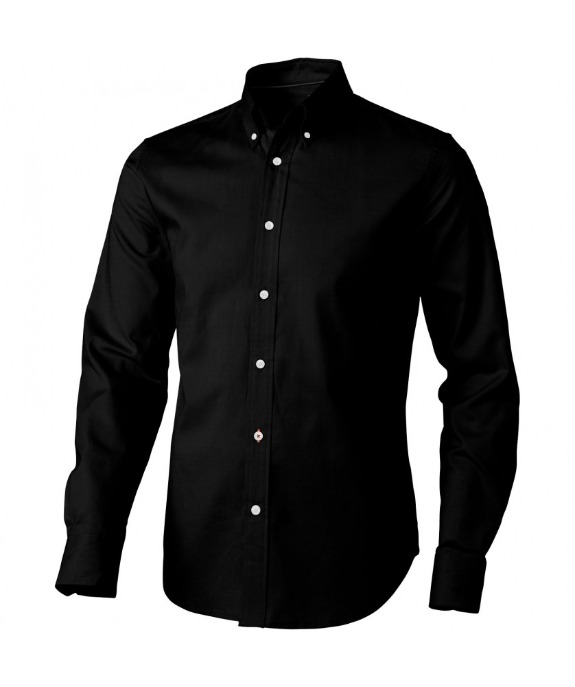 Textiles mode - Chemise oxford manches longues homme Manitoba | PRINTECOM