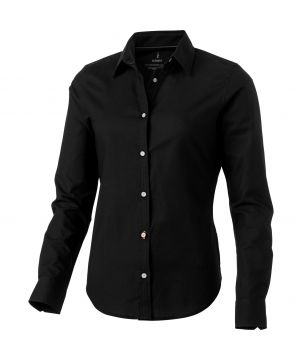Chemise oxford femme personnalisée manches longues Vaillant Textiles mode publicitaire