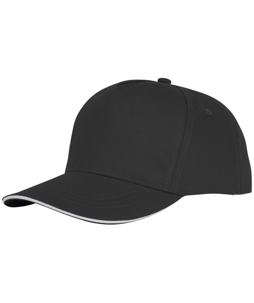 Casquette sandwich personnalisée 5 panneaux Ceto Casquettes et Bonnets publicitaire