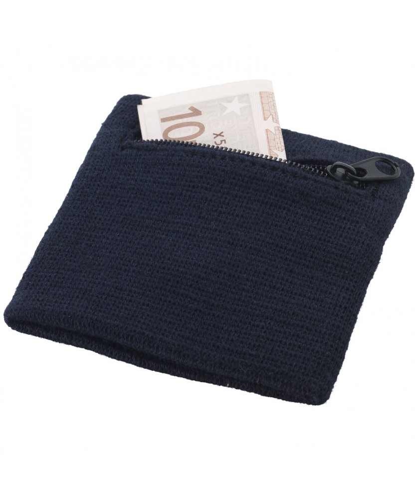 Textiles de sport - Poignet éponge avec zipper | PRINTECOM