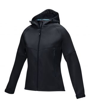 Veste softshell recyclée femme personnalisée GRS Coltan Textiles mode publicitaire