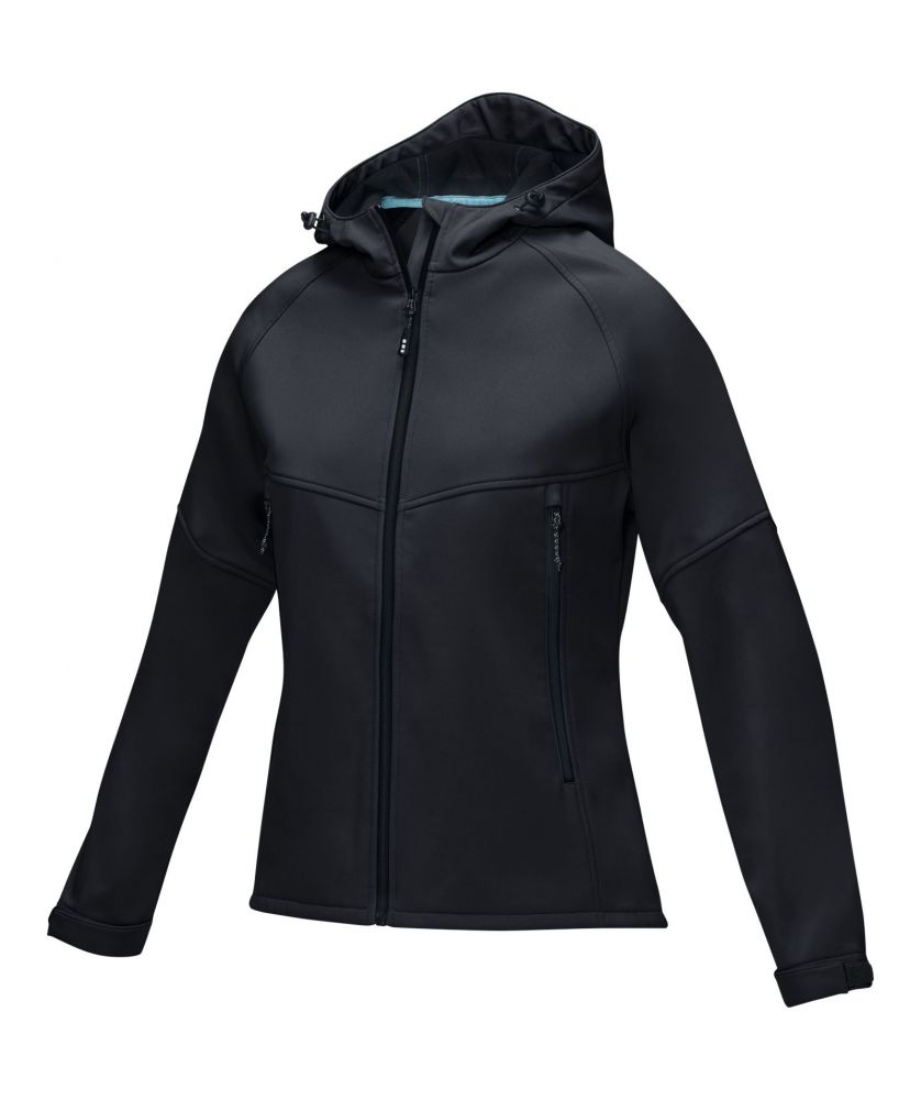 Veste softshell recyclée femme personnalisée GRS Coltan Textiles mode publicitaire