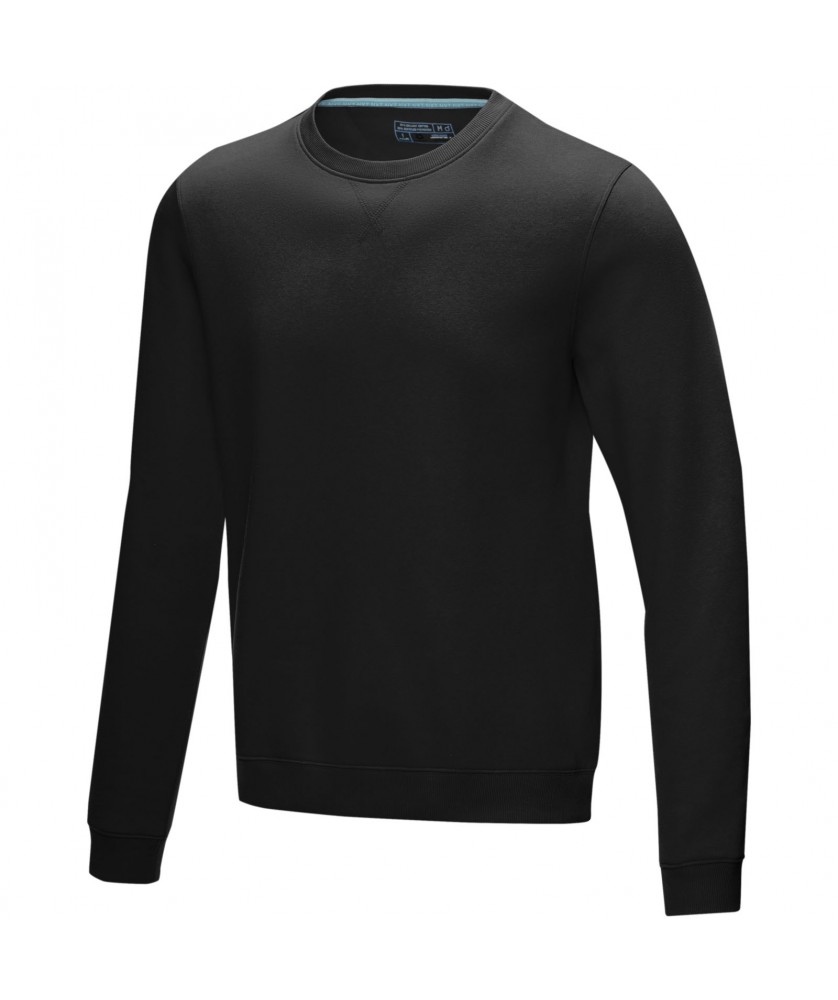Textiles mode - Sweat à col rond Jasper bio homme | PRINTECOM