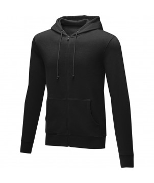 Textiles mode - Sweat à capuche zippé Theron pour homme | PRINTECOM