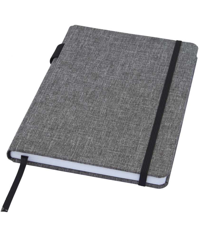 Carnet A5 en tissu RPET recyclé personnalisé Orin Carnets publicitaire