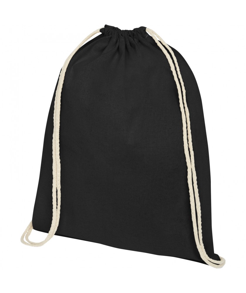 Sacs à dos - Sac à dos Oregon en coton de 140 g/m² avec cordon de serrage 5L | PRINTECOM