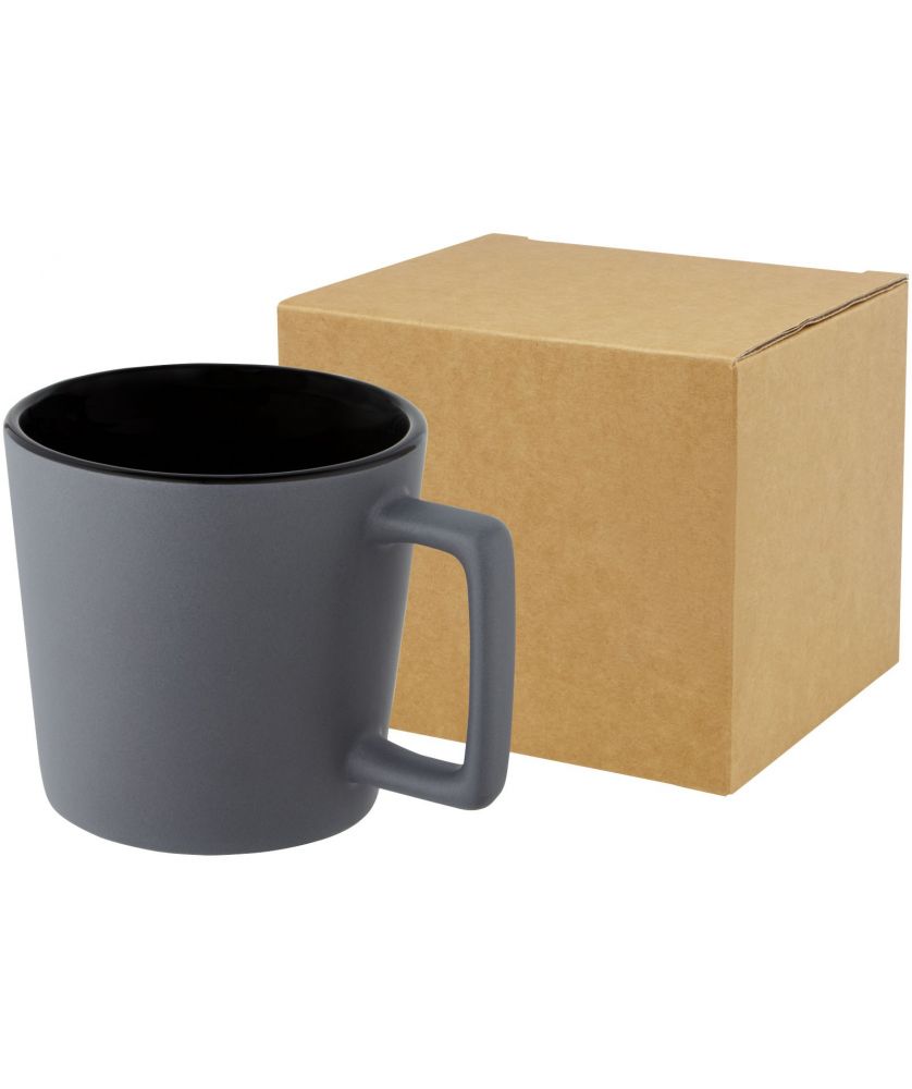 Tasse céramique personnalisée mate 370 ml Cali Gobelets et mugs publicitaire