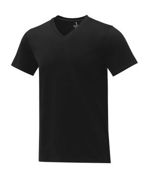 T-shirt homme personnalisé col V coton 160 g Somoto