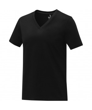 T-Shirts - T-shirt Somoto manches courtes col V femme | PRINTECOM