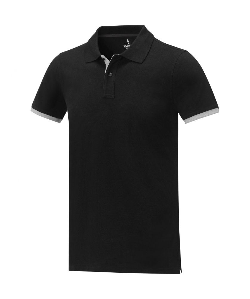Polo homme personnalisé bicolore 200 g Morgan Textiles mode publicitaire
