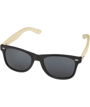 Lunettes de soleil personnalisées bambou Sun Ray Lunettes de Soleil publicitaire