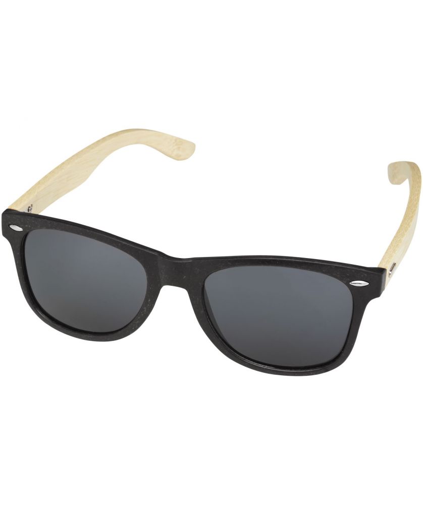 Lunettes de soleil personnalisées bambou Sun Ray Lunettes de Soleil publicitaire