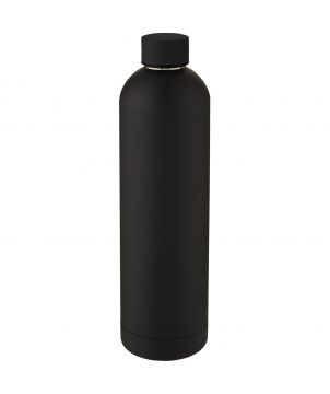 Bouteille isotherme personnalisée inox 1 L Spring Bouteilles isothermes publicitaire