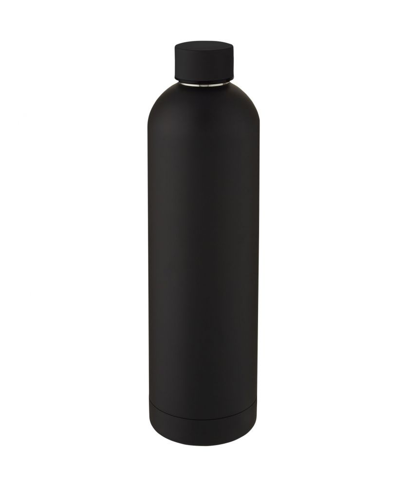 Bouteille isotherme personnalisée inox 1 L Spring Bouteilles isothermes publicitaire