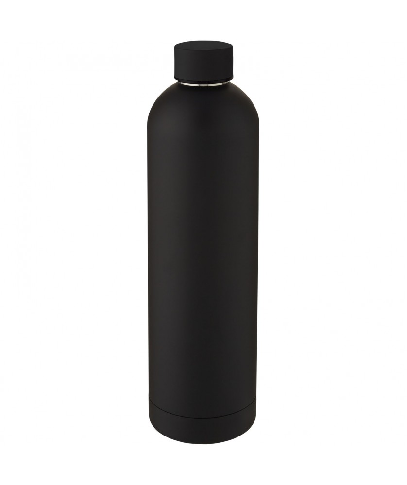 Bouteilles isothermes - Bouteille isotherme Spring de 1 L avec isolation par le vide et couche de cuivre | PRINTECOM