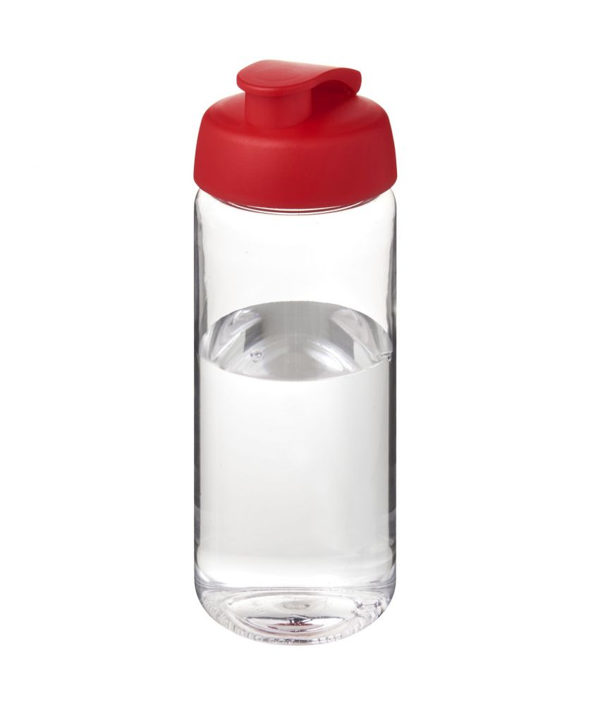 Bouteille de sport personnalisée Tritan 600 ml H2O Active Octave clapet