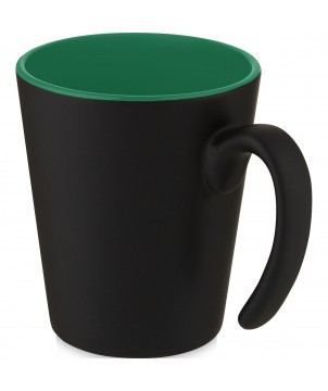 Gobelets et mugs - Mug en céramique Oli 360 ml avec anse | PRINTECOM