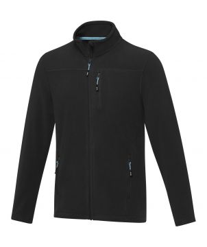 Veste polaire recyclée GRS homme personnalisée Amber Textiles mode publicitaire