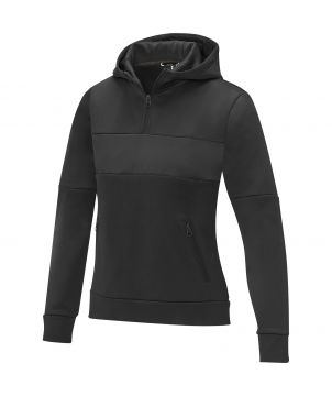 Sweat à capuche anorak femme personnalisé Sayan Textiles mode publicitaire