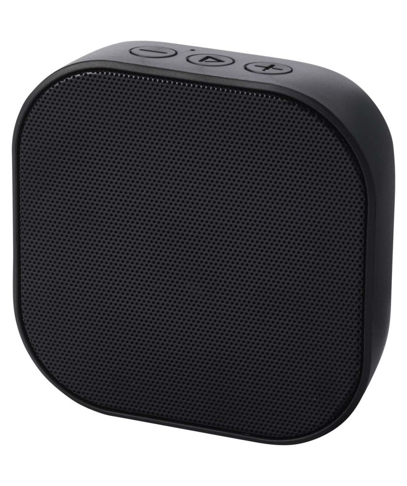 Haut-parleur Bluetooth 3 W en plastique recyclé personnalisé Stark 2.0 Mini Audio et Vidéo publicitaire