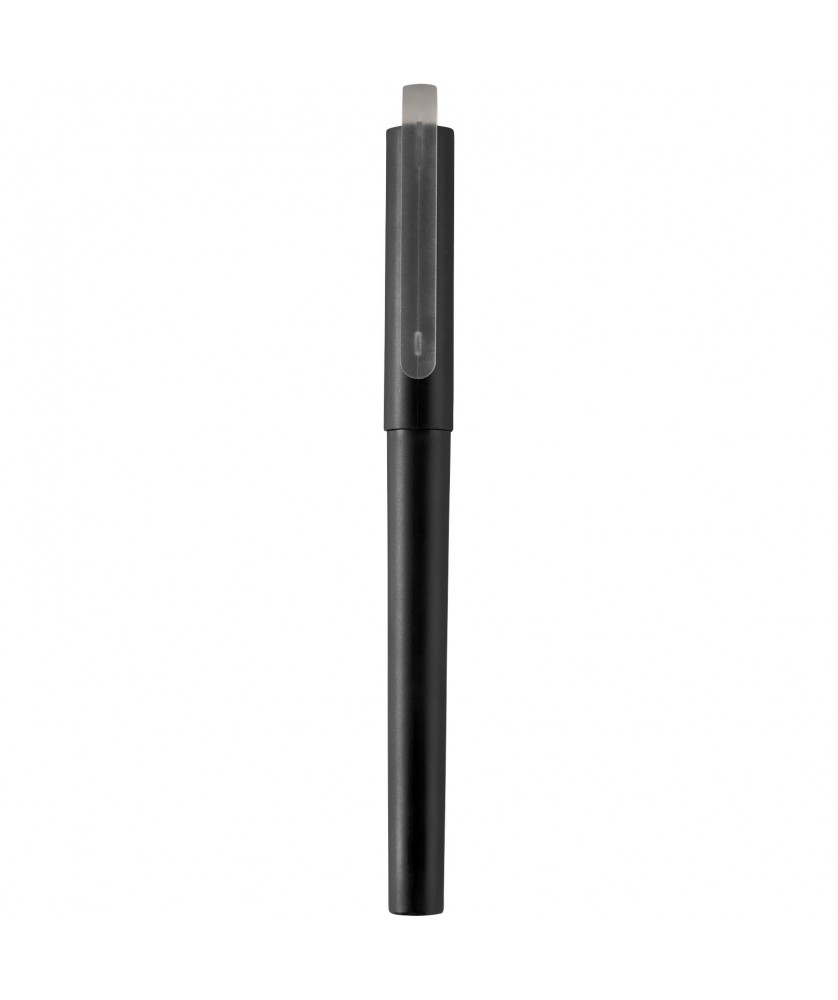 Stylos - Stylo roller Mauna avec gel en PET recyclé (encre noire) | PRINTECOM