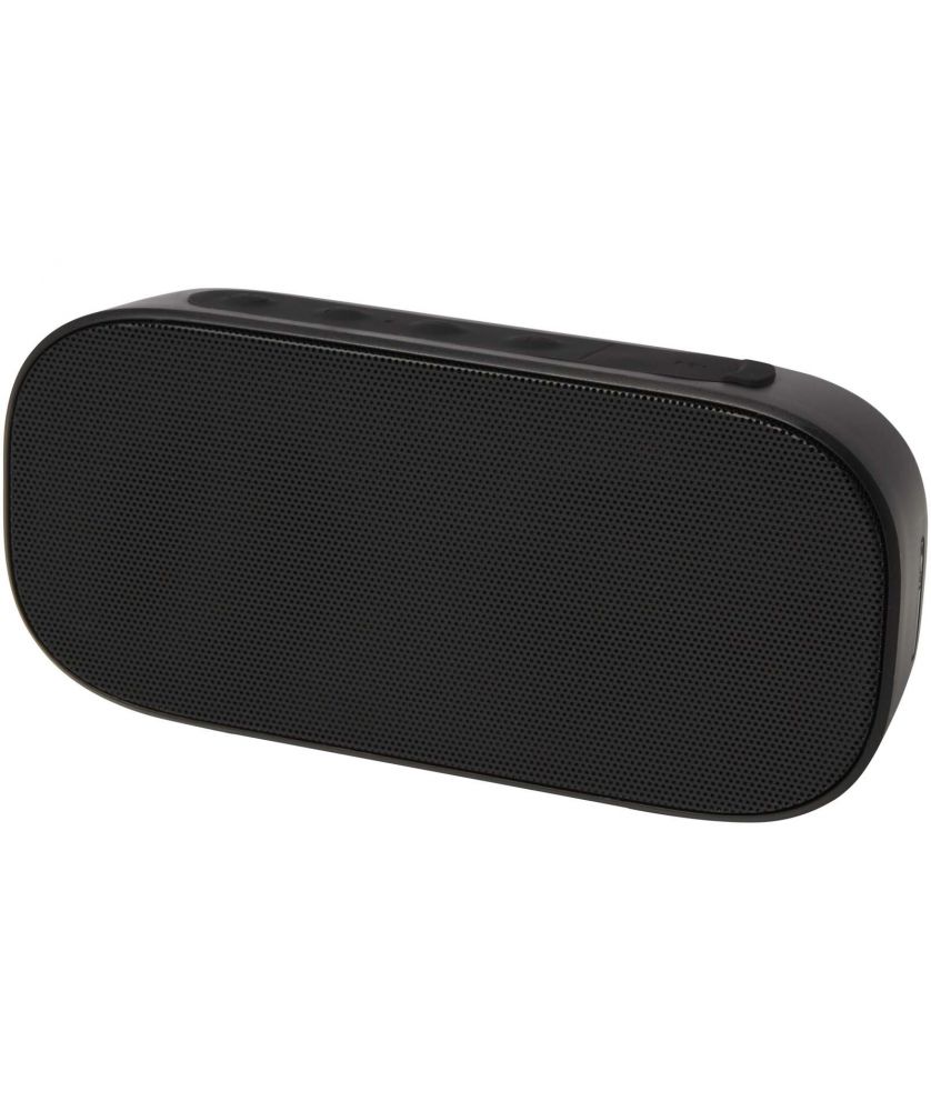 Enceinte Bluetooth 5 W étanche IPX5 en plastique recyclé personnalisée Stark 2.0 Audio et Vidéo publicitaire