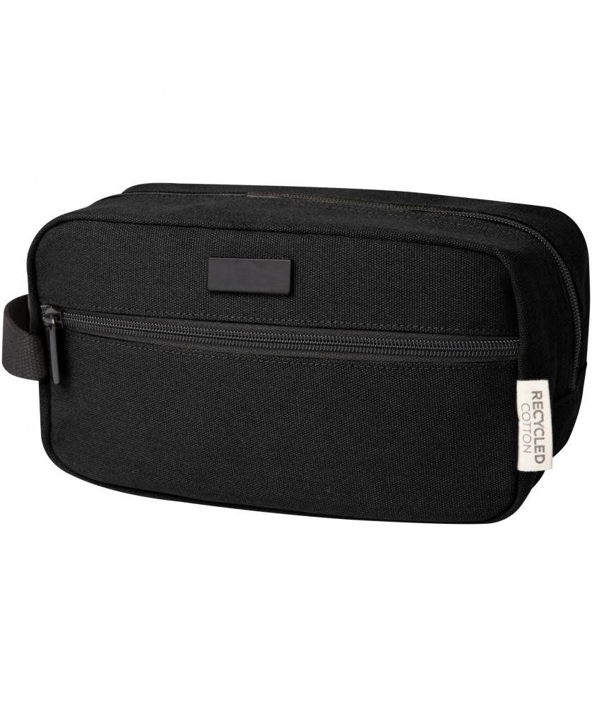 Sacs de Voyage - Pochette pour accessoires de voyage Joey de 3,5 L en toile recyclée certifiée GRS | PRINTECOM