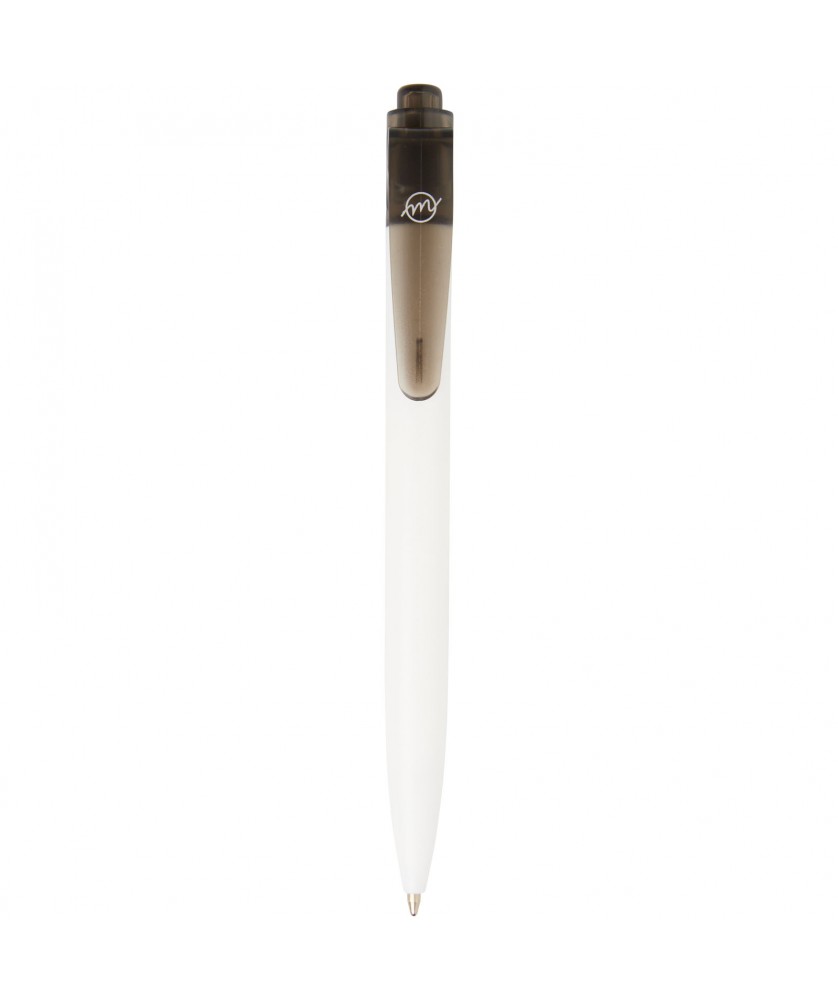 Stylo bille recyclé océanique publicitaire Thalaasa (encre noire) Stylos publicitaire