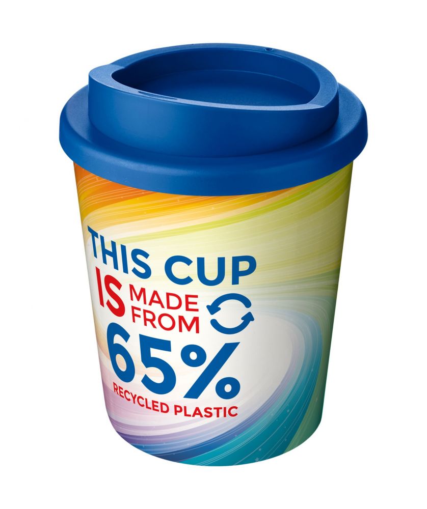 Gobelet espresso personnalisé recyclé 250 ml Brite-Americano® Espresso Eco Mugs isothermes publicitaire